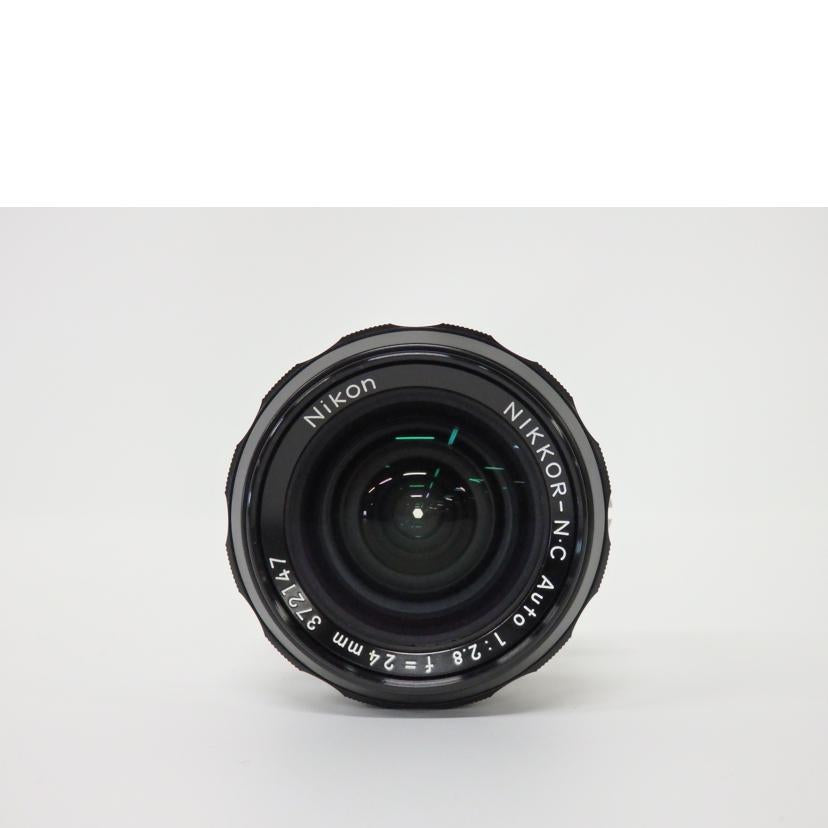 Ｎｉｋｏｎ ニコン/交換レンズ／２４ｍｍ/NIKKOR-N.C Auto 24mm F2.8//372147/Bランク/84