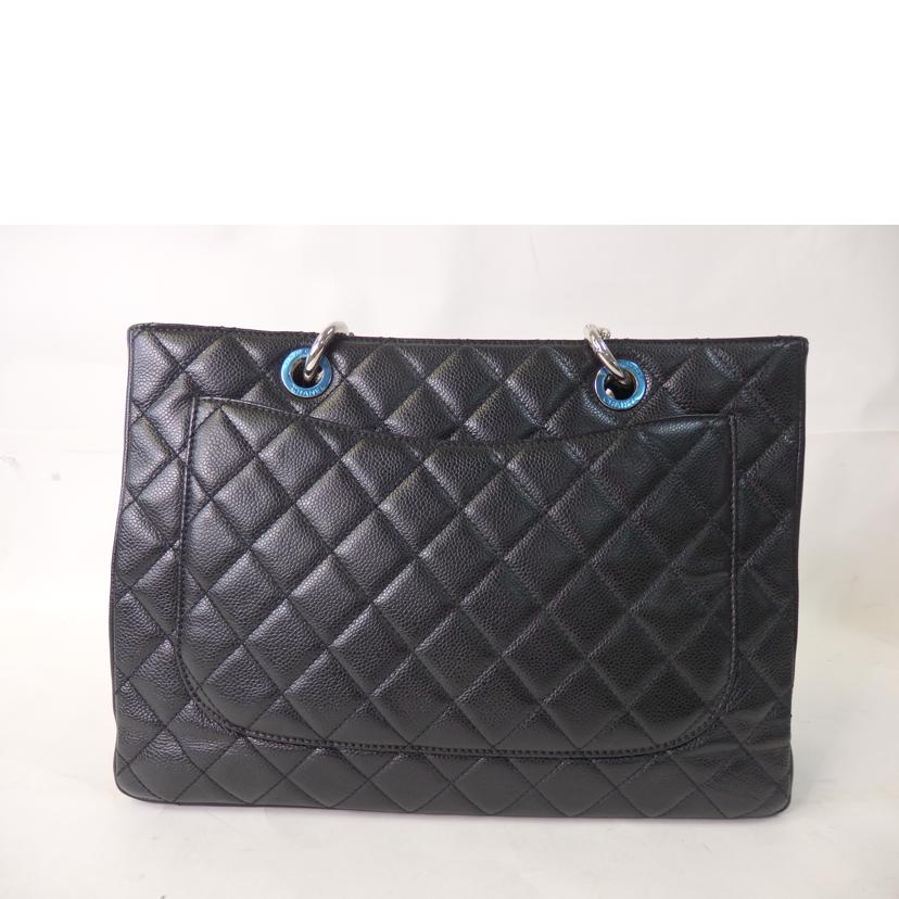 ＣＨＡＮＥＬ シャネル/ＧＳＴトート／ココマーク／キャビアスキン／黒／シルバー金具/A50995//179*****/Aランク/84