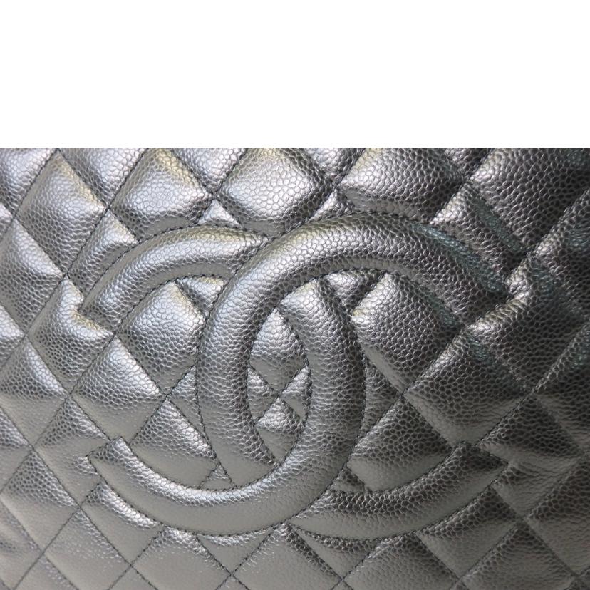 ＣＨＡＮＥＬ シャネル/ＧＳＴトート／ココマーク／キャビアスキン／黒／シルバー金具/A50995//179*****/Aランク/84