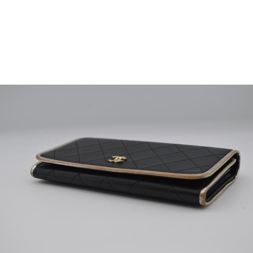 ＣＨＡＮＥＬ シャネル/マトラッセラムスキンジップレザー長財布//22239494/Bランク/89