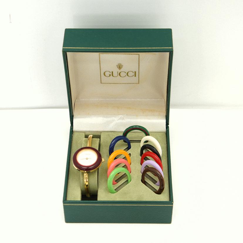 ＧＵＣＣＩ グッチ/チェンジベゼルバングルウォッチ/11/12.2//150****/ABランク/75