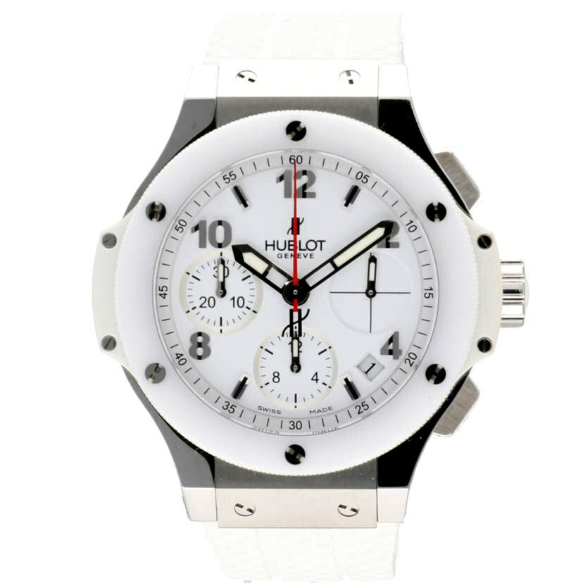 ＨＵＢＬＯＴ ウブロ/ビッグバン　スティールホワイト／ラバー／自動巻き/342//108****/ABランク/01