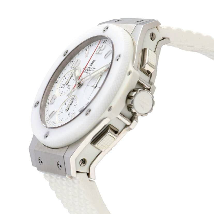 ＨＵＢＬＯＴ ウブロ/ビッグバン　スティールホワイト／ラバー／自動巻き/342//108****/ABランク/01