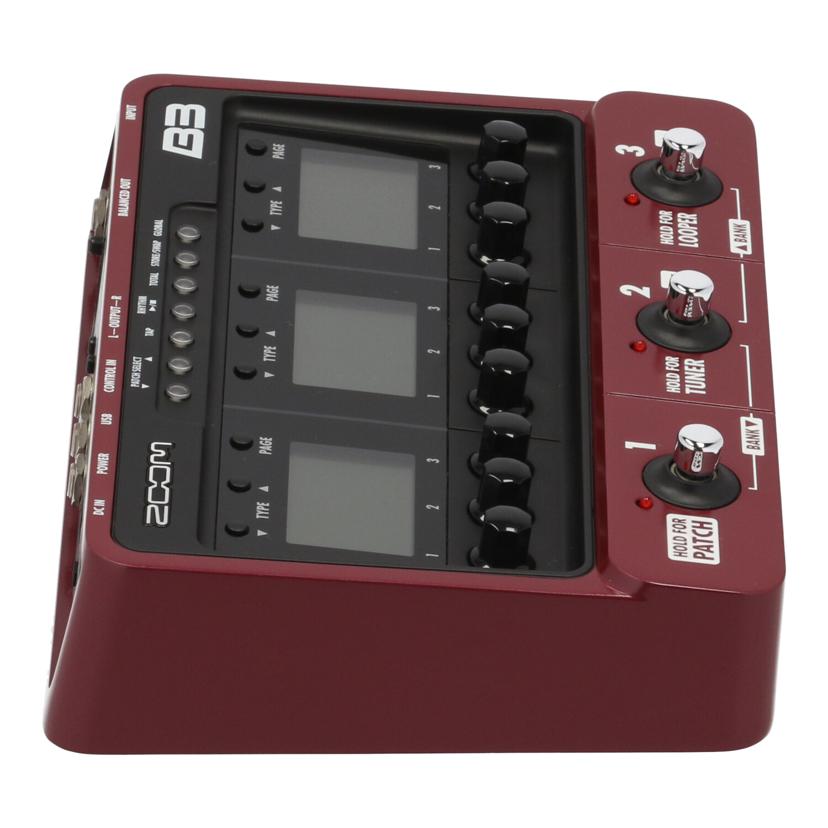 ＺＯＯＭ ズーム/エフエクター/B3 Bass Effects & Amp Simulator//041717/Bランク/70