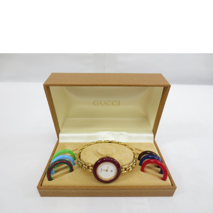 ＧＵＣＣＩ ｸﾞｯﾁ/グッチチェンジベゼル／クオ－ツ/11/12//005****/BCランク/06