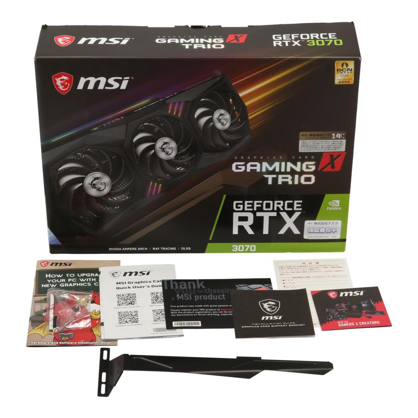 ＭＳＩ/グラフィックボード/RTX3070 Gaming X TRIO//Bランク/65