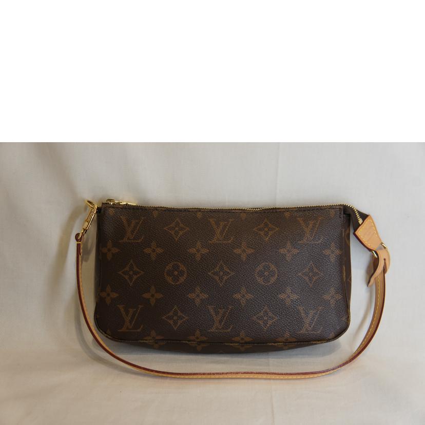 ＬＯＵＩＳ　ＶＵＩＴＴＯＮ ルイヴィトン ルイ・ヴィトン ビトン ショルダーバッグ ハンドバッグ トートバッグ ポーチ ブラウン メンズ レディース 定番 人気 ＬＶ 斜め掛け 肩がけ/ポシェット・アクセソワール／モノグラム/M51980//CA1***/Aランク/92