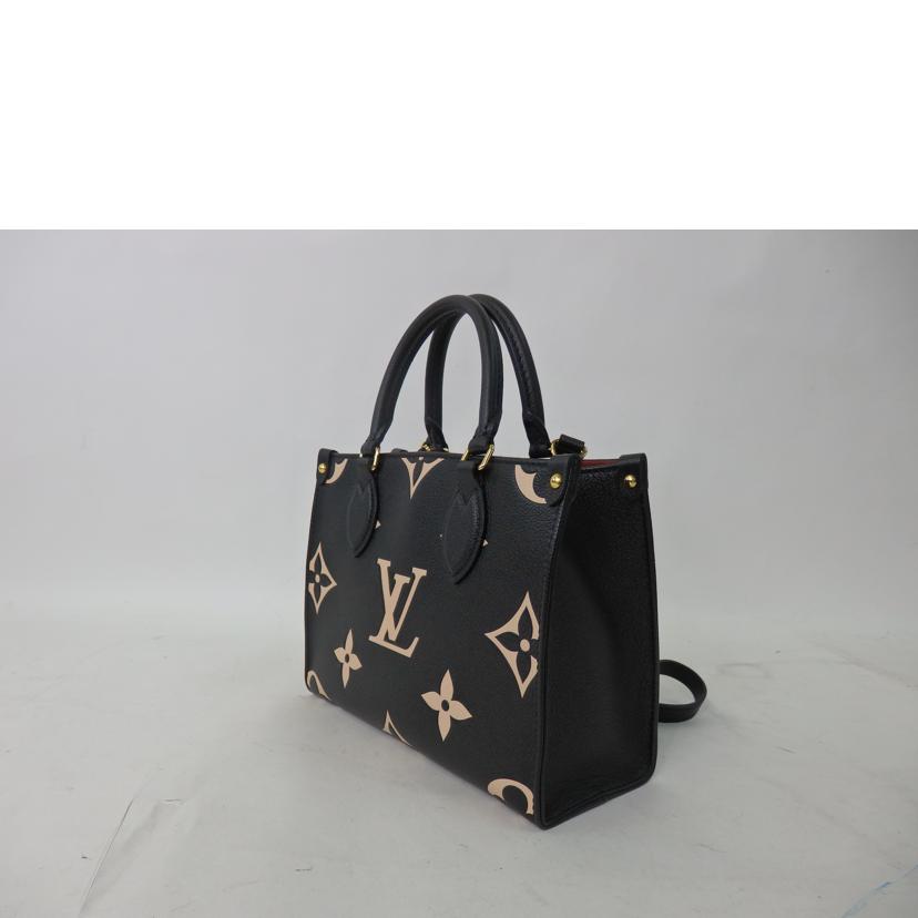 ＬＶ ルイヴィトン/オンザゴーＰＭ／モノグラム・アンプラント／ブラック×ベージュ/M45659//RFI****/Aランク/84