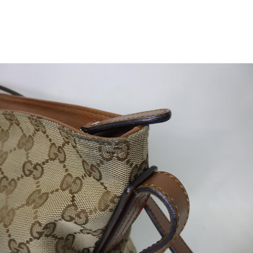 ＧＵＣＣＩ グッチ/ＧＧキャンバスショルダーバッグ／茶/337598//520***/BCランク/84