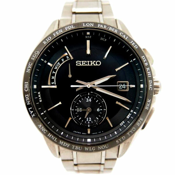 ＳＥＩＫＯ セイコー　腕時計　フライトエキスパート/ブライツ／電波ソーラー／チタニウム/SAGA233//793039/Bランク/69