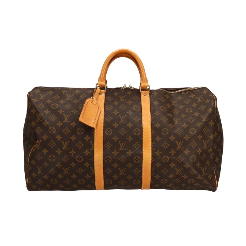 ＬＯＵＩＳ　ＶＵＩＴＴＯＮ ルイヴィトン ルイ・ヴィトン ビトン ショルダーバッグ ハンドバッグ トートバッグ 2wayバッグ ボストンバッグ トラベルバッグ 2wayバッグ ブラウン メンズ レディース 定番 人気 ＬＶ 斜め掛け 肩がけ/キーポル・バンドリエール　５５／モノグラム　/M41414//SP0***/Bランク/93