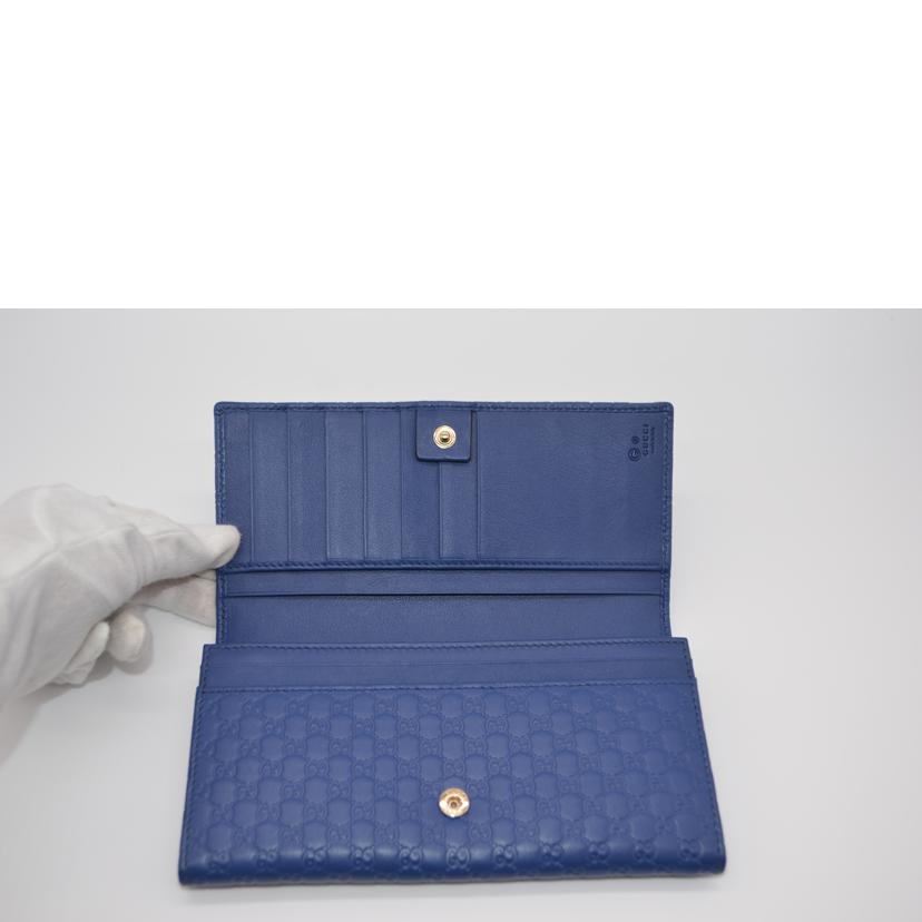 ＧＵＣＣＩ グッチ/マイクログッチシマロゴレザー長財布/449396//520***/Aランク/89