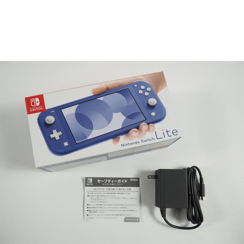 任天堂　Nintendo Switch Lite(ニンテンドースイッチ ライト)　HDH-S-BBZAA　ブルー