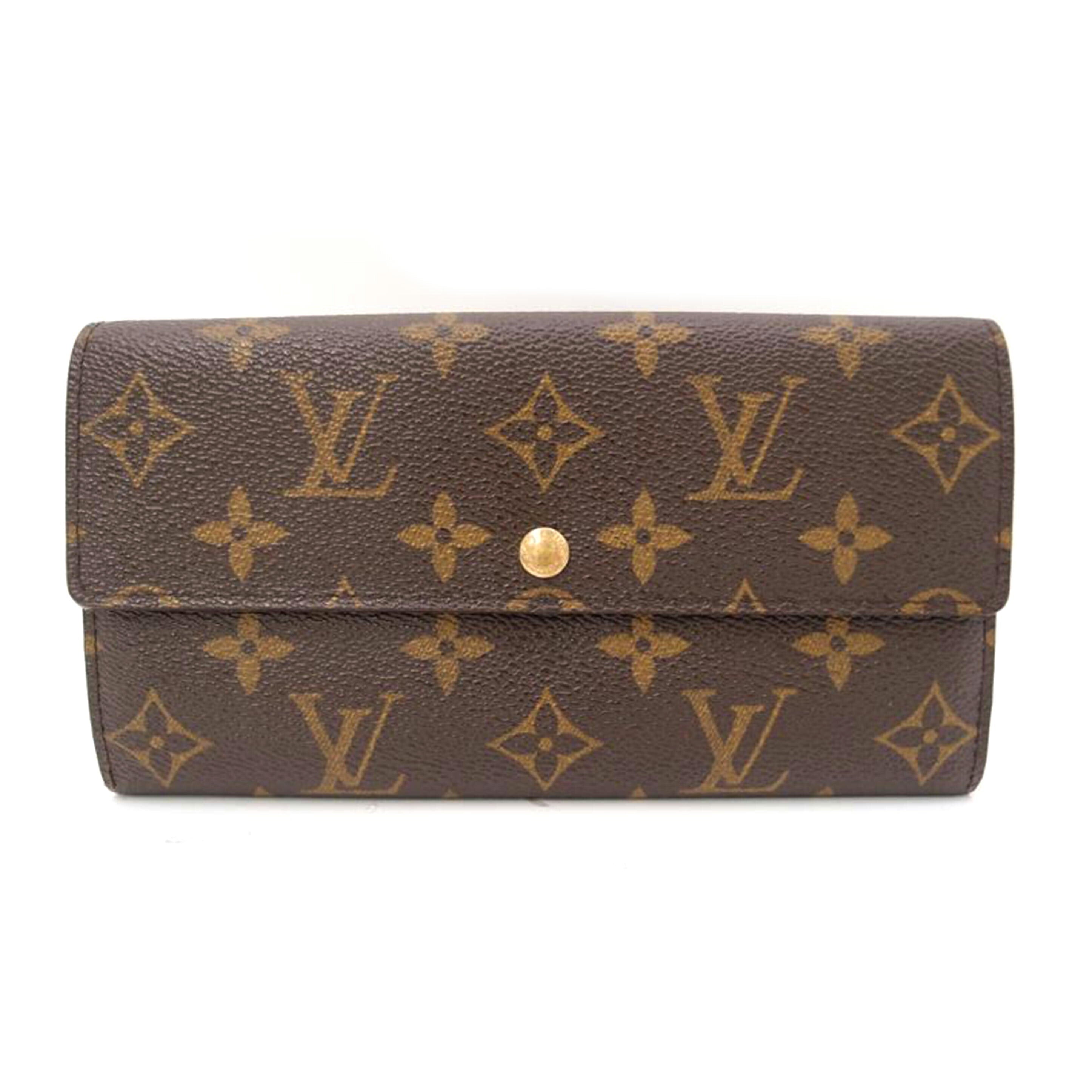 ＬＯＵＩＳ　ＶＵＩＴＴＯＮ ルイ・ヴィトン　二つ折り　長財布　茶　レディース　メンズ/ポルトフォイユ・サラ／モノグラム/M61734//MI0076/ABランク/69