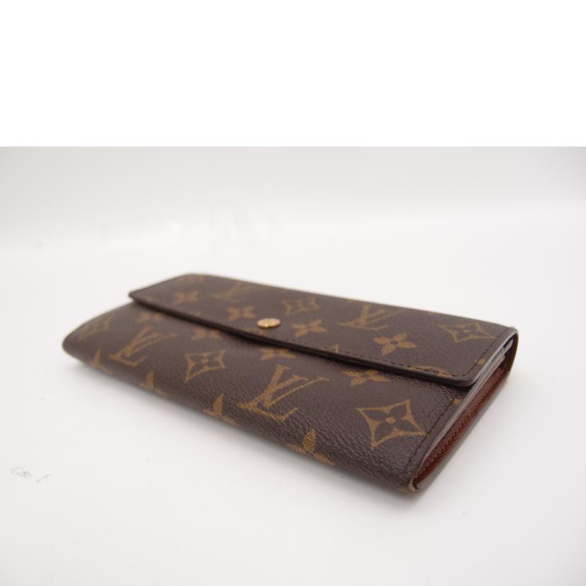 ＬＯＵＩＳ　ＶＵＩＴＴＯＮ ルイ・ヴィトン　二つ折り　長財布　茶　レディース　メンズ/ポルトフォイユ・サラ／モノグラム/M61734//MI0076/ABランク/69
