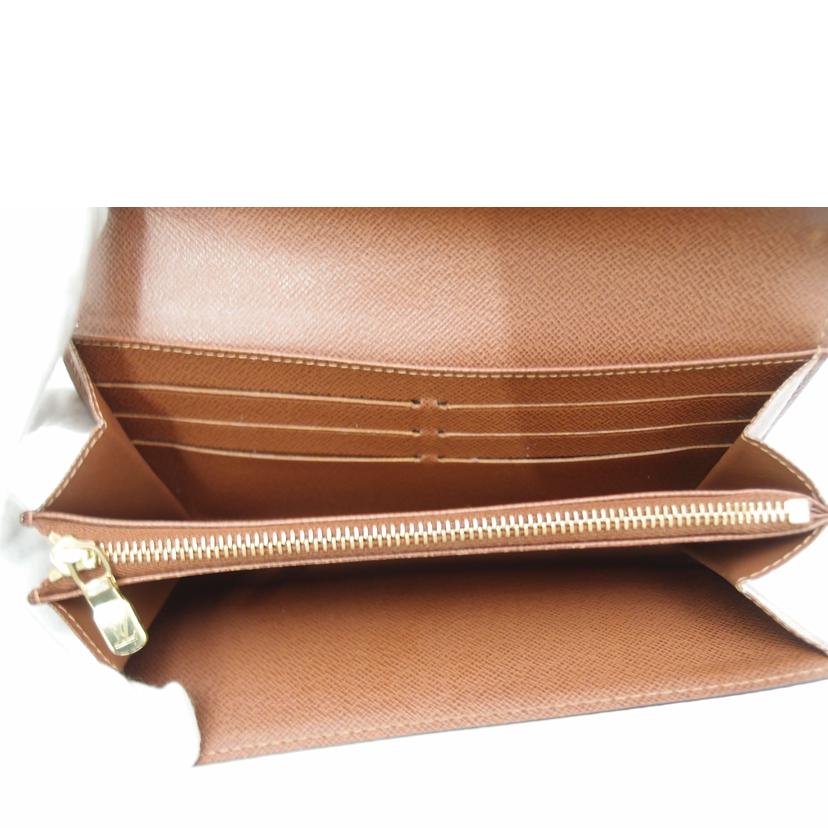 ＬＯＵＩＳ　ＶＵＩＴＴＯＮ ルイ・ヴィトン　二つ折り　長財布　茶　レディース　メンズ/ポルトフォイユ・サラ／モノグラム/M61734//MI0076/ABランク/69