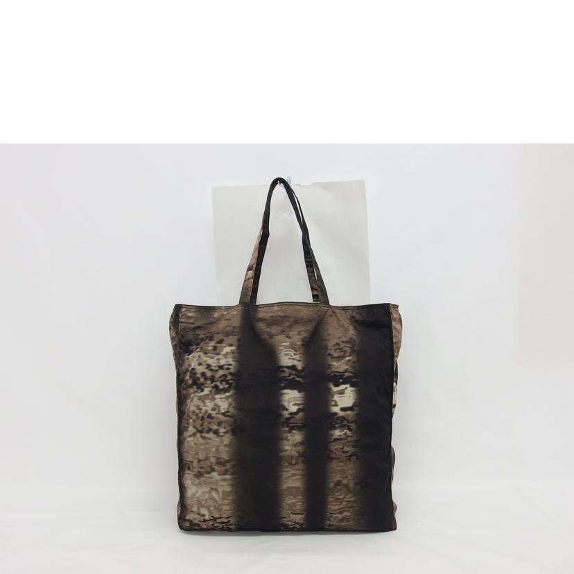 ＰＲＡＤＡ プラダ ナイロン ブラウン/リバーシブルトートバッグ//110/ABランク/04