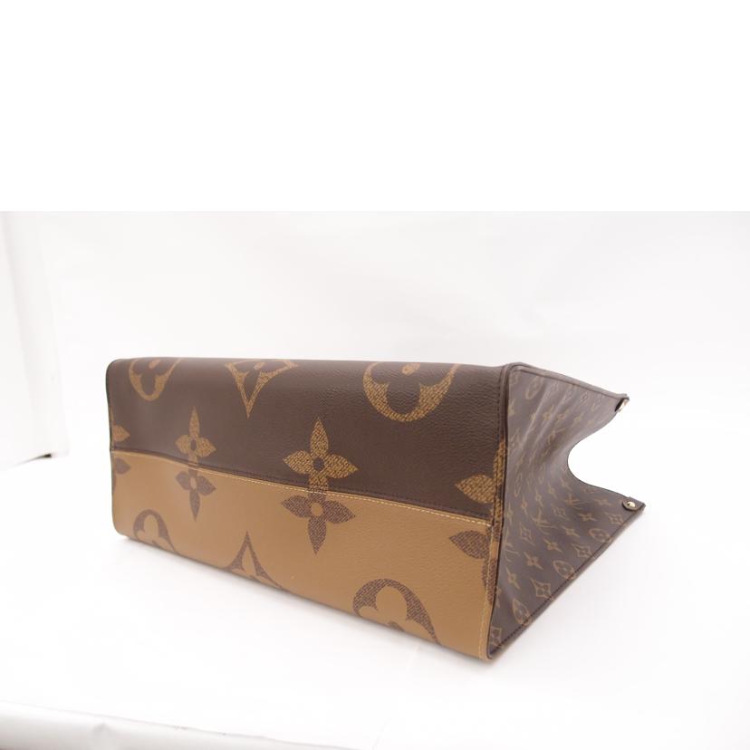 ＬＯＵＩＳ　ＶＵＩＴＴＯＮ ルイヴィトン　手提げ　トート　ブラウン/オンザゴーＧＭ／モノグラムリバース／ジャイアント/M45320//FL5109/Aランク/69