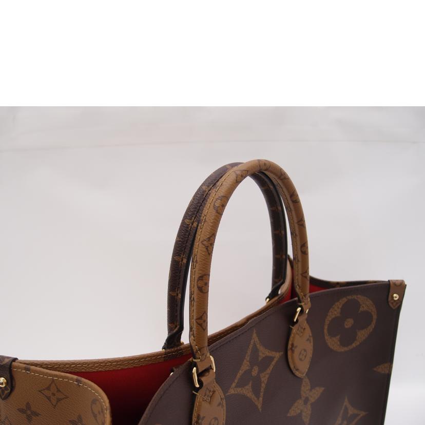 ＬＯＵＩＳ　ＶＵＩＴＴＯＮ ルイヴィトン　手提げ　トート　ブラウン/オンザゴーＧＭ／モノグラムリバース／ジャイアント/M45320//FL5109/Aランク/69
