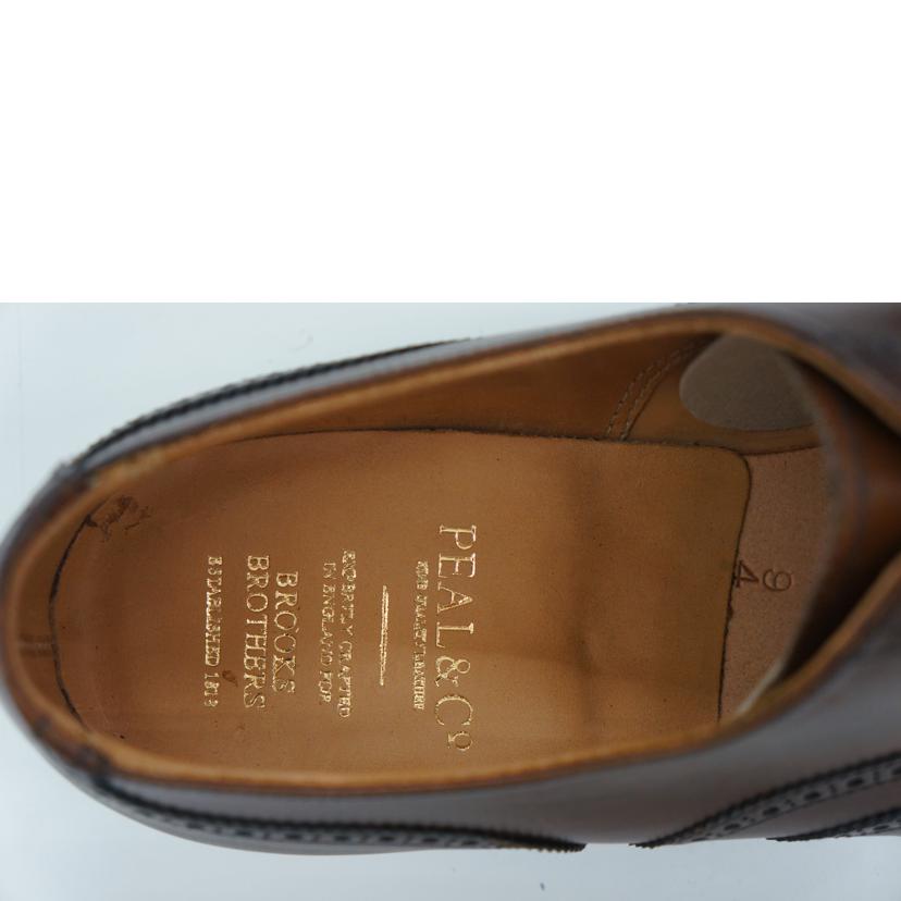 ＢＲＯＯＫＳ　ＢＲＯＴＨＥＲＳ　ＰＥＡＬ＆ＣＯ ブルックスブラザーズ＆ピールカンパニー/ウイングチップシューズ　ＤＢＲ/100002024//Aランク/09