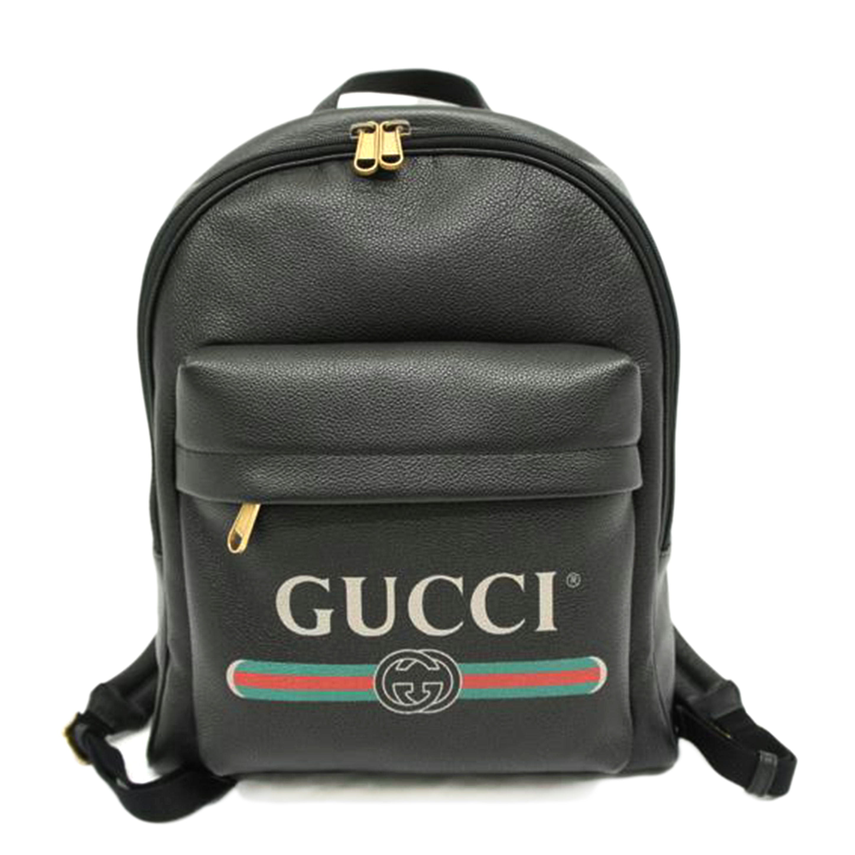 ＧＵＣＣＩ グッチ/バックパック／レザープリント/547834//493075/Aランク/05