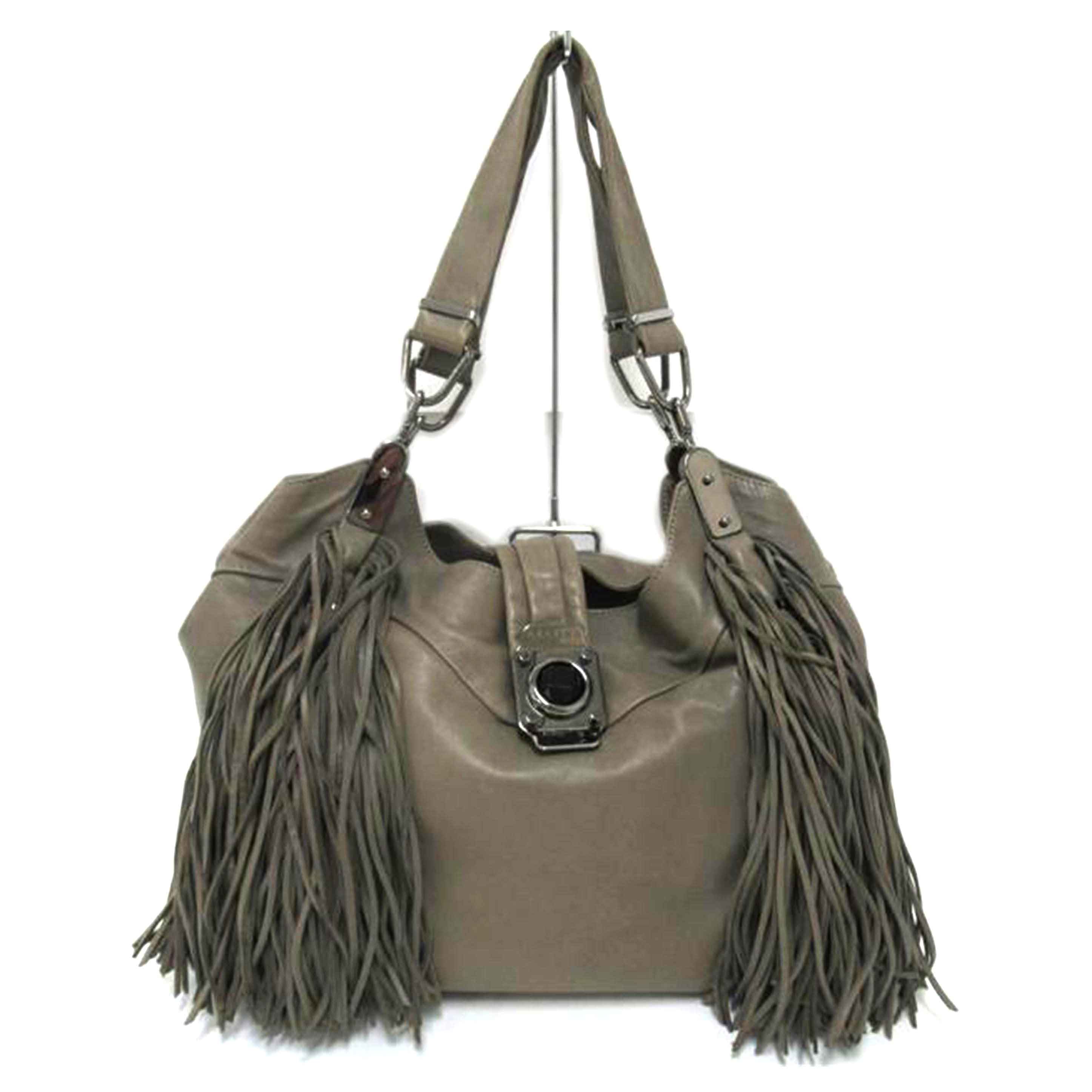 　　ＣＥＬＩＮＥ/トートバック／フリンジ・レザー//Bランク/63