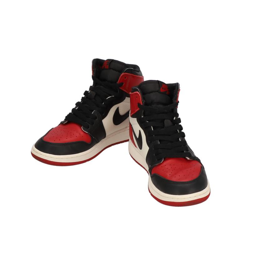 ＮＩＫＥ ナイキ/ＡＩＲ　ＪＯＲＤＡＮ　１　ＲＥＴＲＯ　ＨＩＧＨ　ＯＧ　ＢＧ／２４．５ｃｍ／レッド×ブラック×ホワイト/575441-610//ABランク/01