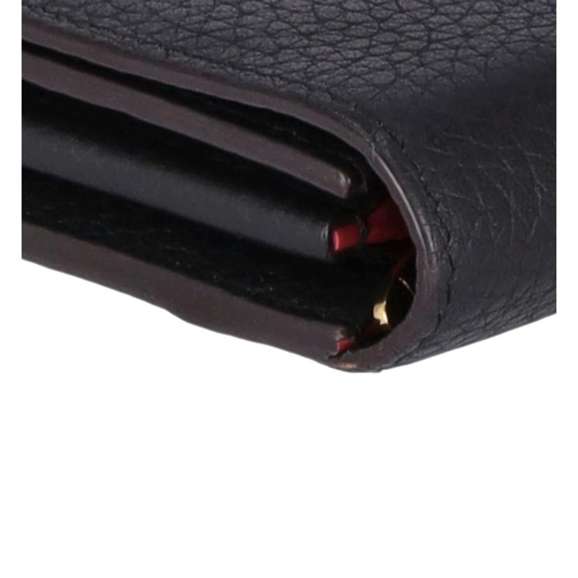 ＬＯＵＩＳ　ＶＵＩＴＴＯＮ ﾙｲｳﾞｨﾄﾝ/ポルトフォイユ・カプシーヌ／トリヨン・ノワール/M61248//MI4117/Aランク/75
