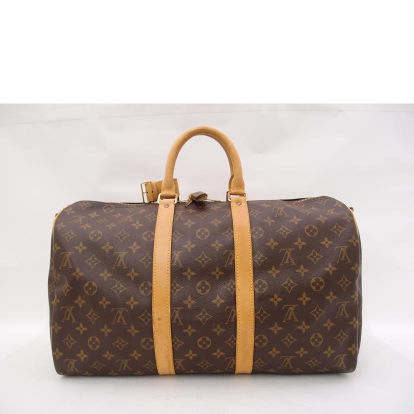ＬＯＵＩＳ　ＶＵＩＴＴＯＮ ルイヴィトン ルイ・ヴィトン ビトン ショルダーバッグ ハンドバッグ  ボストンバッグ トラベルバッグ 2wayバッグ ブラウン メンズ レディース 定番 人気 ＬＶ 斜め掛け 肩がけ/キーポル・バンドリエール　４５／モノグラム/M41418//TH0***/ABランク/69