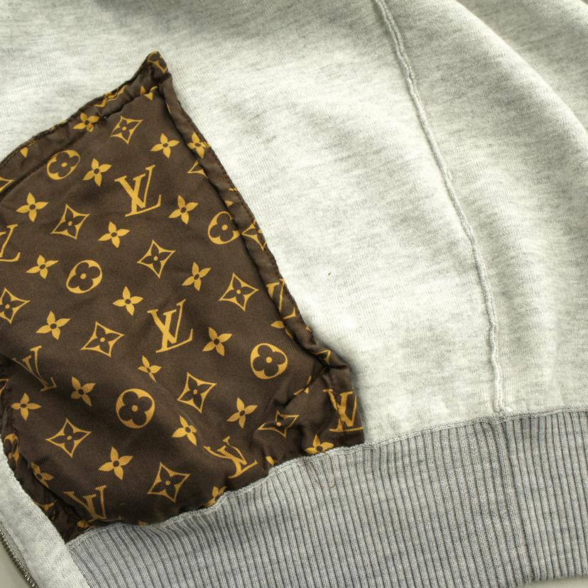 ＬＯＵＩＳ　ＶＵＩＴＴＯＮ ルイヴィトン/カシミヤコットンジップパーカー・ＧＹ/RW171W OLM FBKC09//Bランク/85