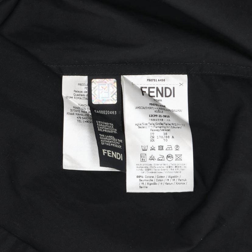 ＦＥＮＤＩ フェンディ/ズッカ長袖シャツ・ＢＫ//ABランク/85