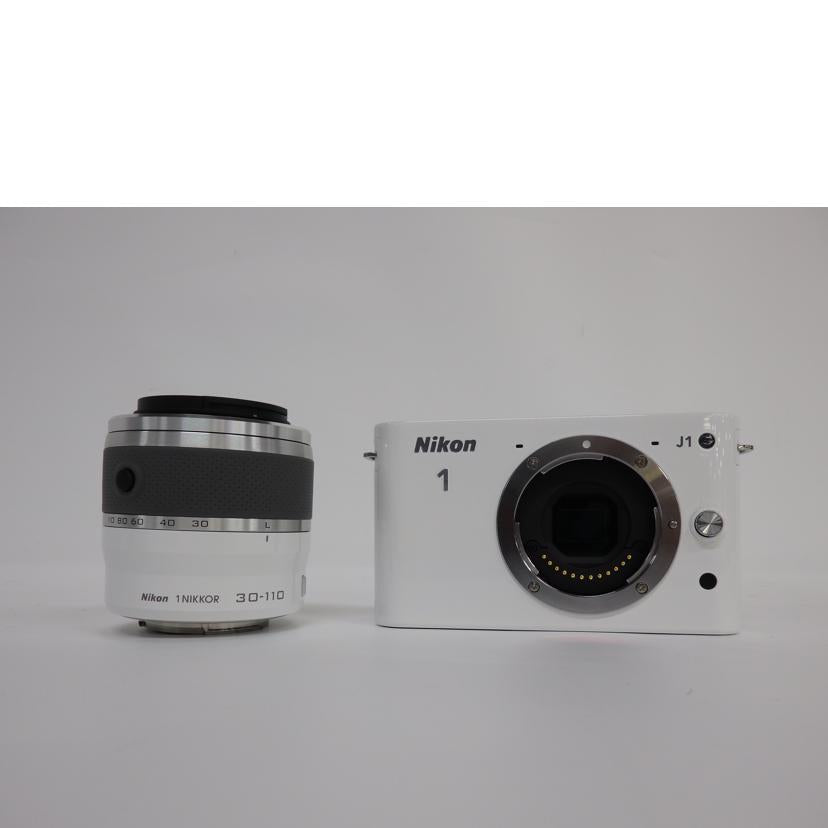 Ｎｉｋｏｎ ニコン/ミラーレス一眼／Ｎｉｋｏｎ１　Ｊ１レンズセット/Nikon1 J1ﾚﾝｽﾞｾｯﾄ//22048029/Bランク/84