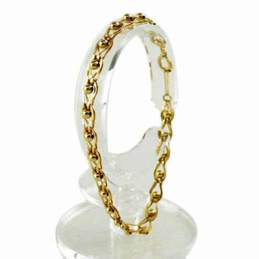 /Ｋ１８ブレスレット１８㎝//ABランク/64