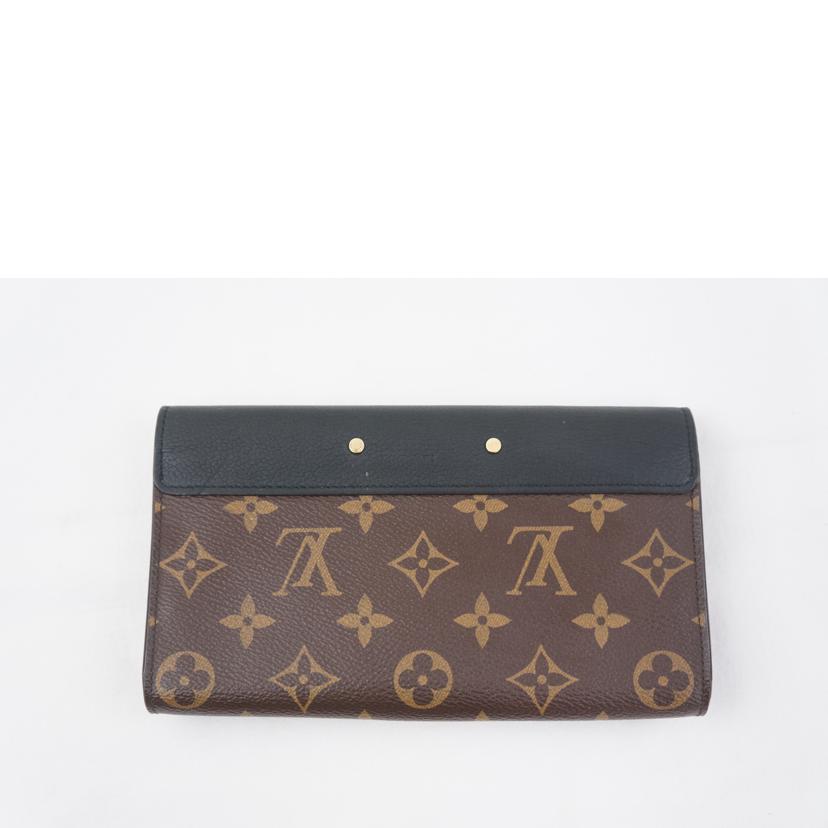 ＬＶ ルイヴィトン/ポルトフィイユ・パラス／モノグラム／ノワール/M58415//SN4107/ABランク/67