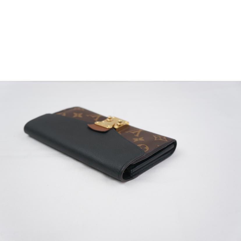 ＬＶ ルイヴィトン/ポルトフィイユ・パラス／モノグラム／ノワール/M58415//SN4107/ABランク/67