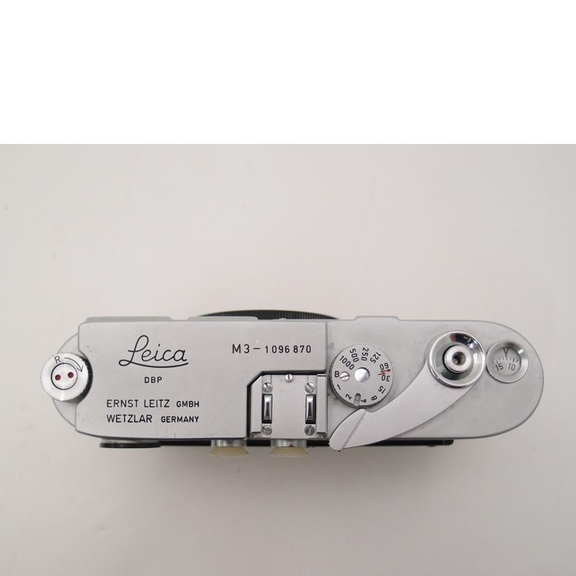 Ｌｅｉｃａ ライカ/レンジファインダーカメラ/M3//1096870/ABランク/69