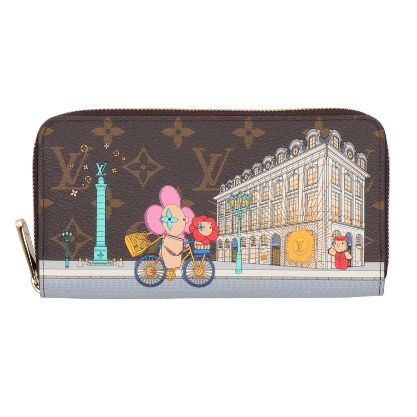 ＬＯＵＩＳ　ＶＵＩＴＴＯＮ ﾙｲｳﾞｨﾄﾝ/ジッピーウォレット／モノグラム・ヴィヴィエンヌ/M81544//IC/Aランク/75