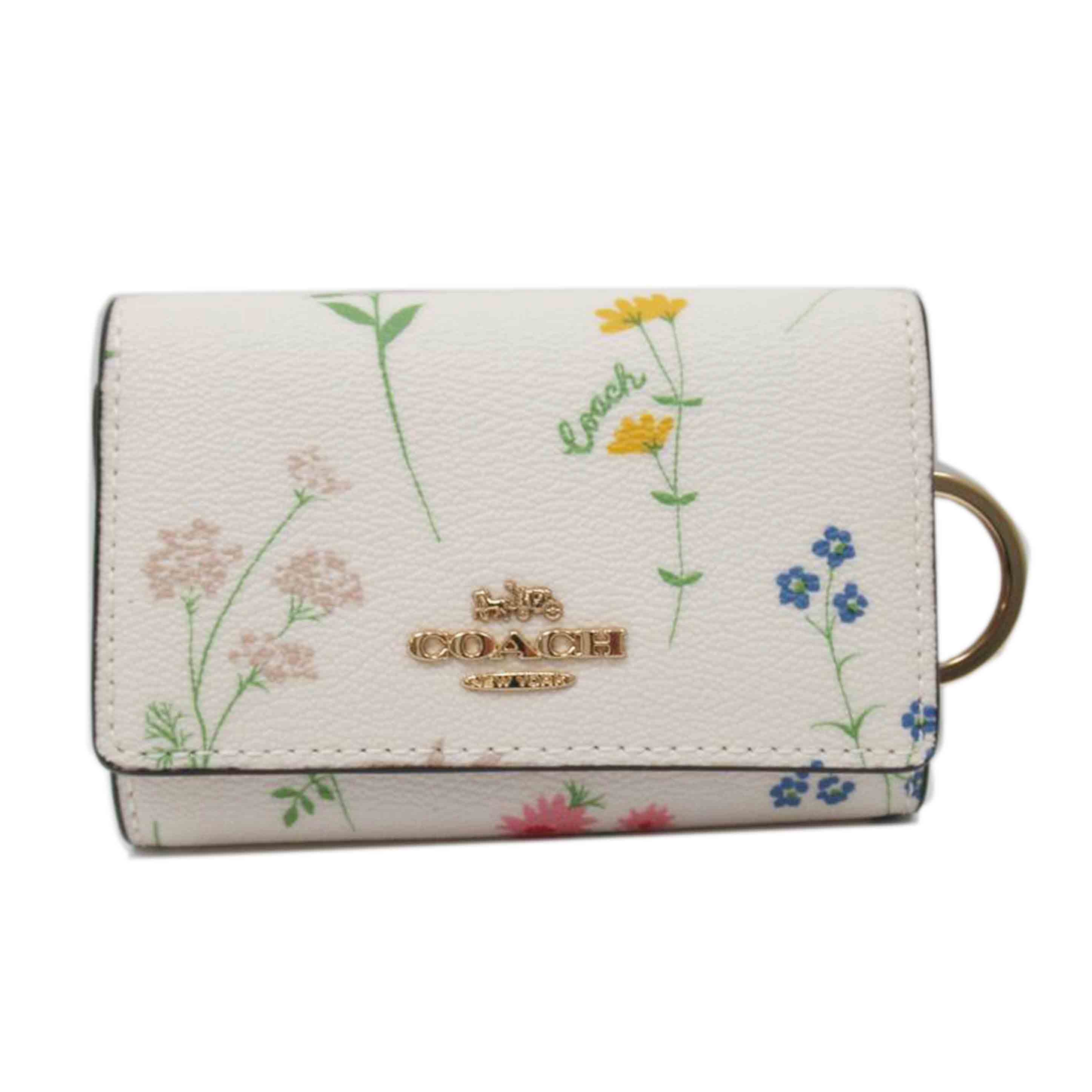 　　ＣＯＡＣＨ/５連キーケース／レザー・フローラル/7251//A21**/Aランク/63