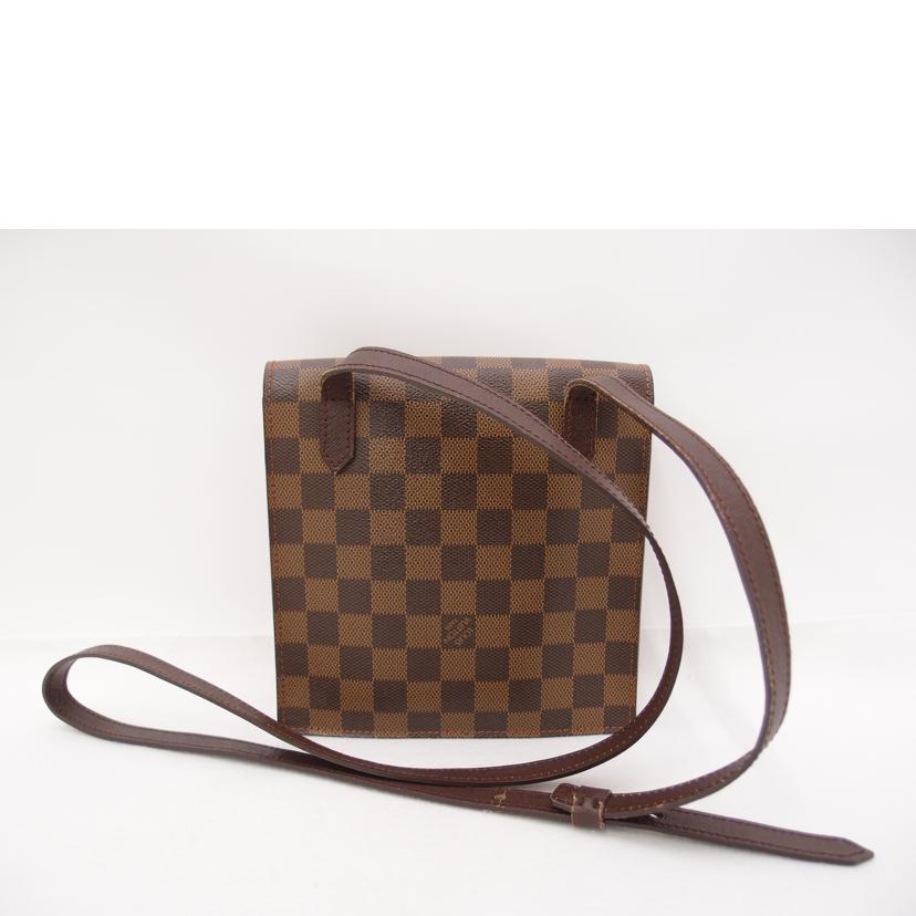 ＬＯＵＩＳ　ＶＵＩＴＴＯＮ ルイヴィトン ルイ・ヴィトン ビトン  市松模様 ブラウン 茶 廃盤 ポシェット ショルダーバッグ  メンズ レディース 定番 人気 ＬＶ 斜め掛け 肩がけ/ピムリコ／ダミエ・エベヌ/N45272//MI0***/Bランク/69
