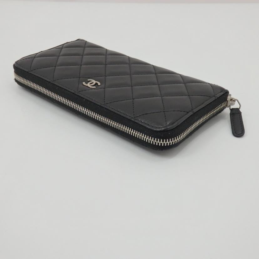 ＣＨＡＮＥＬ シャネル/ラムスキンラウンドファスナー長財布/A50097//15965726/Aランク/77