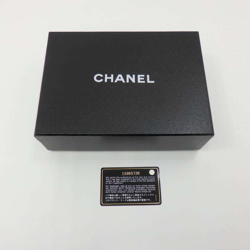 ＣＨＡＮＥＬ シャネル/ラムスキンラウンドファスナー長財布/A50097//15965726/Aランク/77