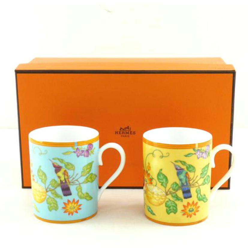ＨＥＲＭＥＳ エルメス/シエスタアイランド　ペアマグカップ/hermes-78//Aランク/64