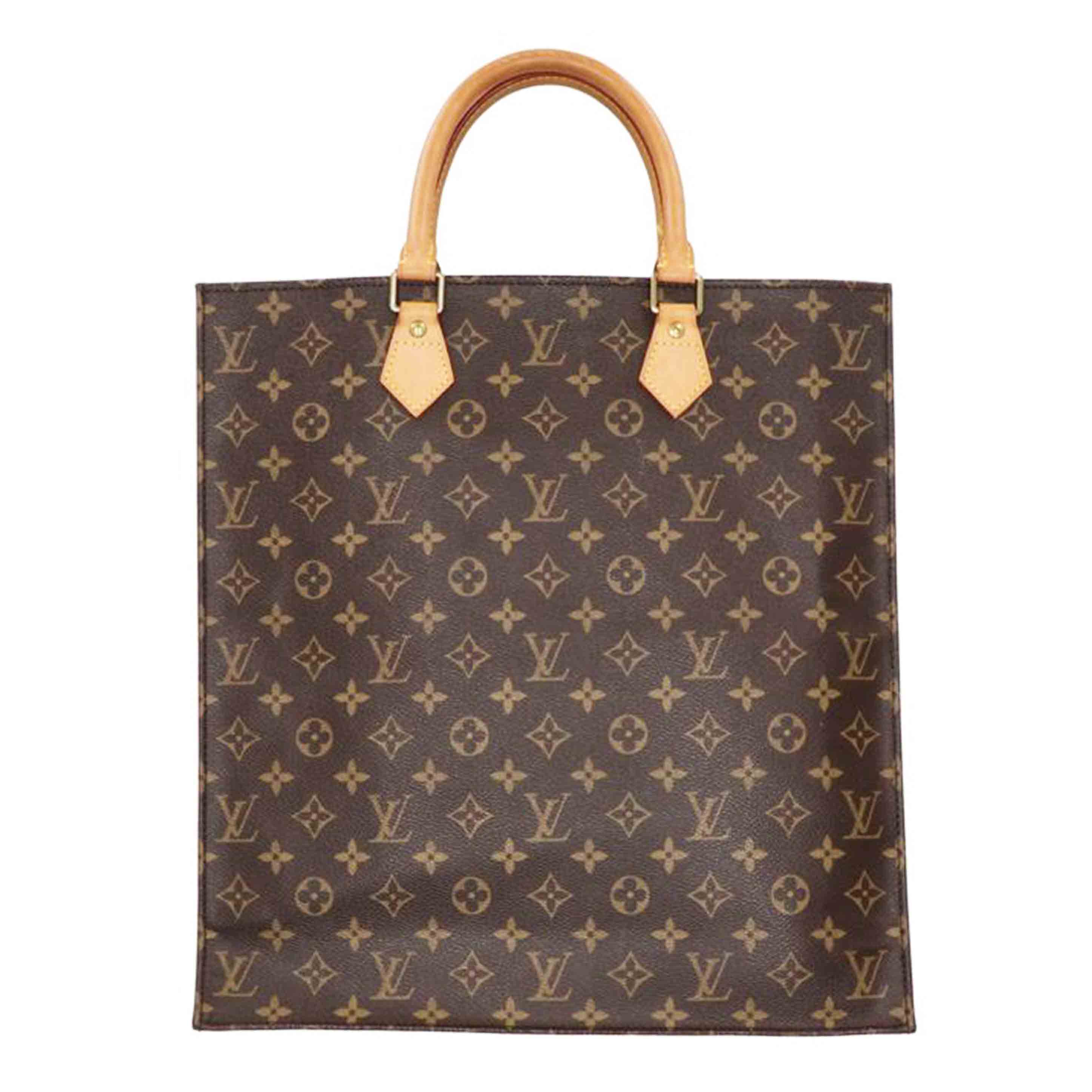 ＬＯＵＩＳ　ＶＵＩＴＴＯＮ ルイヴィトン ルイ・ヴィトン ビトン ショルダーバッグ ハンドバッグ トートバッグ ブラウン メンズ レディース 定番 人気 ＬＶ 斜め掛け 肩がけ/旧型サック・プラ／モノグラム/M51140//ABランク/93