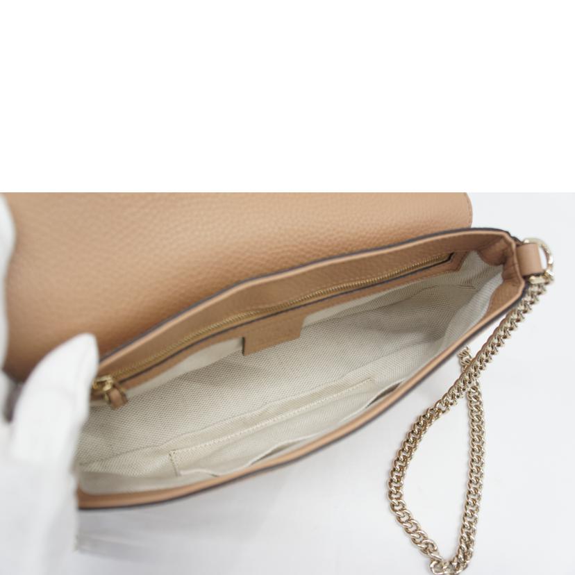 ＧＵＣＣＩ グッチ/ソーホーインターロッキングチェーンレザーショルダー/536224//213***/Aランク/05