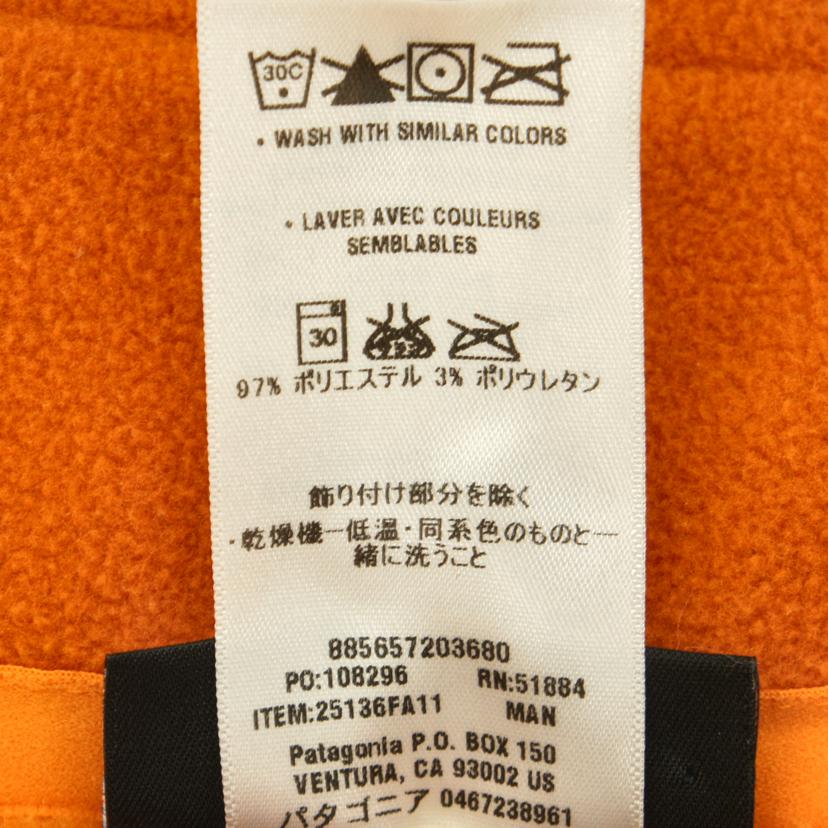 ｐａｔａｇｏｎｉａ patagonia/フリースジャケット・ＯＲ/25136FA11//Bランク/85