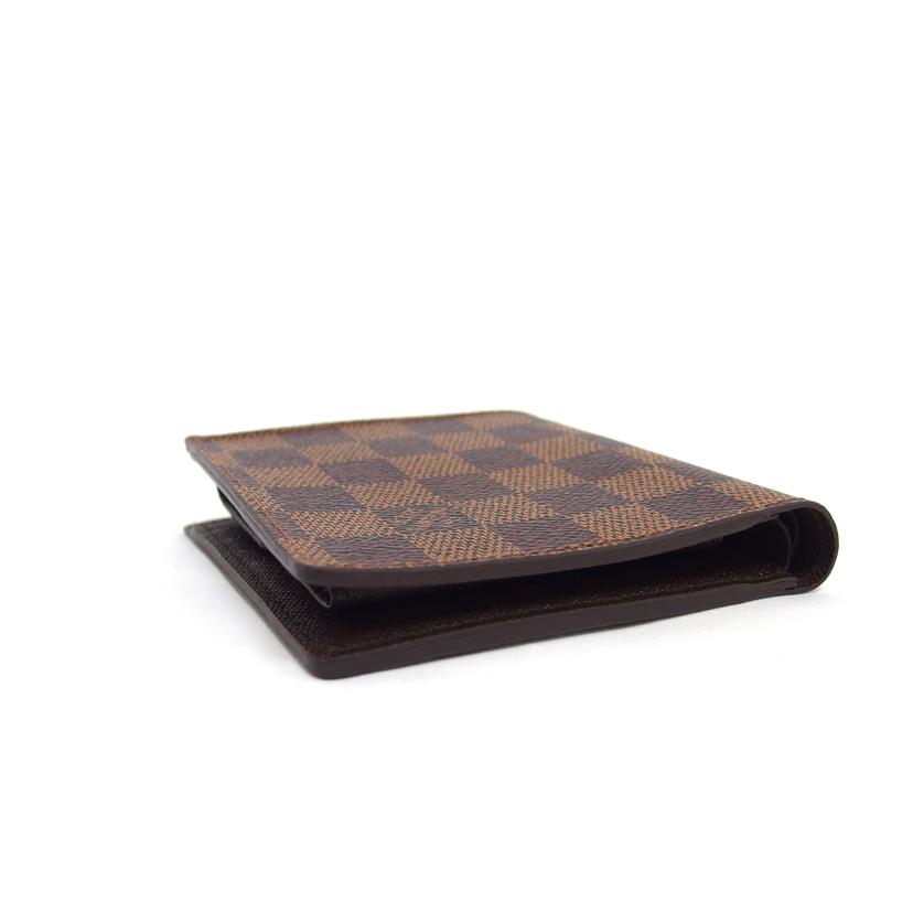 ＬＶ ルイ･ヴィトン  二つ折り財布 コンパクトウォレット/ポルトフォイユ・マルコ／ダミエ／エベヌ/N61675//CA2***/Aランク/04