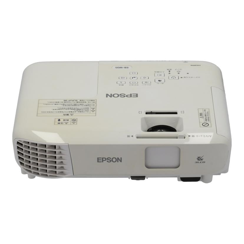 ＥＰＳＯＮ エプソン/プロジェクター/EB-W05//x4gw8400859/Bランク/77
