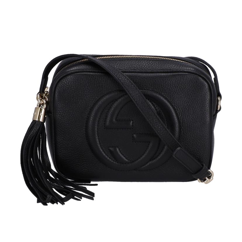 ＧＵＣＣＩ グッチ/ソーホーレザースモールディスコバッグ／ブラック/308364//520***/Aランク/91