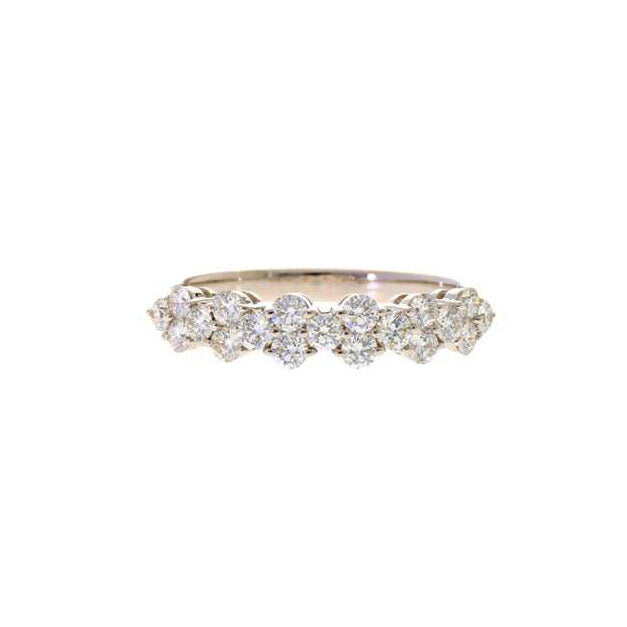 /　Ｋ１８ＷＧダイヤリング０．５８ｃｔ//Aランク/77