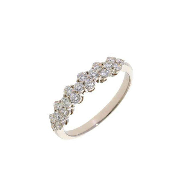 /　Ｋ１８ＷＧダイヤリング０．５８ｃｔ//Aランク/77